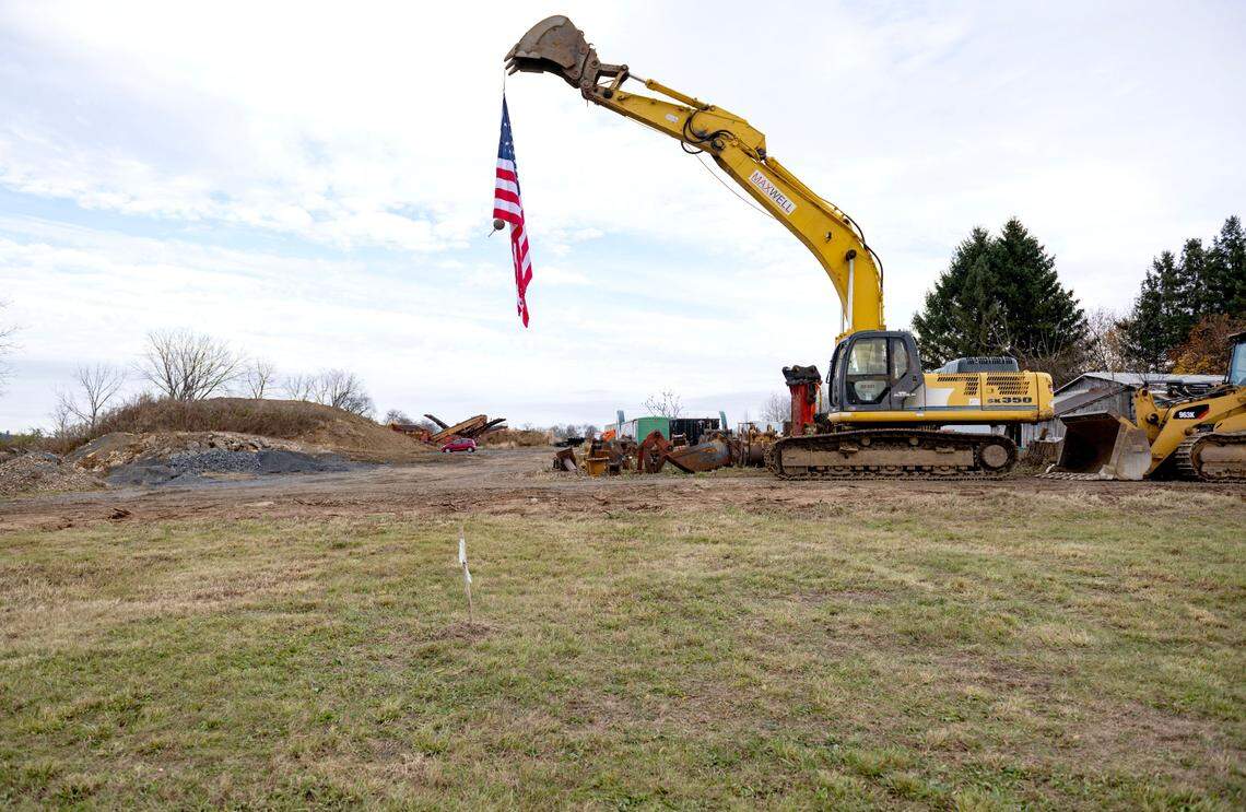 The site where Home2 Suites by Hilton will be built off of Shiloh Road in College Township on Tuesday, Nov. 19, 2024.