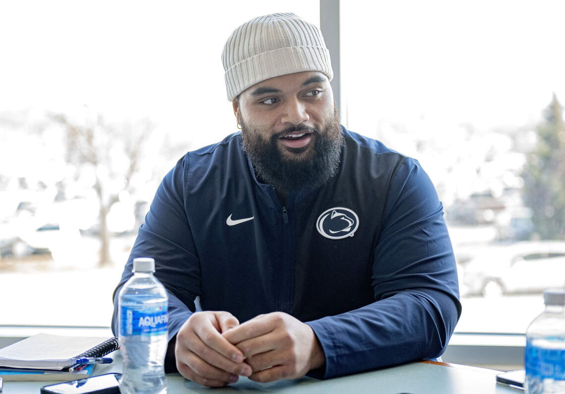 How Siale Taupaki is taking advantage of every opportunity he has with Penn State football