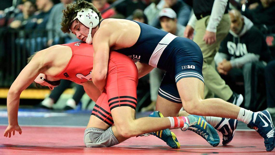 Penn State wrestling takes down Rutgers in dominating fashion for 65th straight win