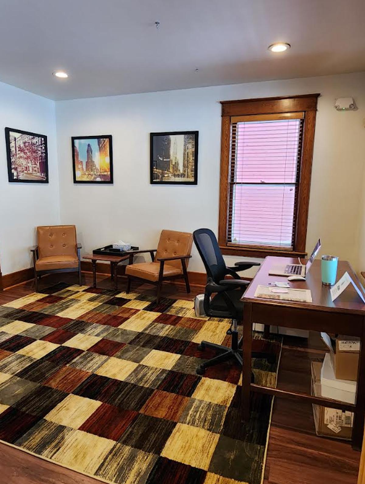 A room inside the new office of the Dads’ Resource Center at 612 W. College Ave. in downtown State College.