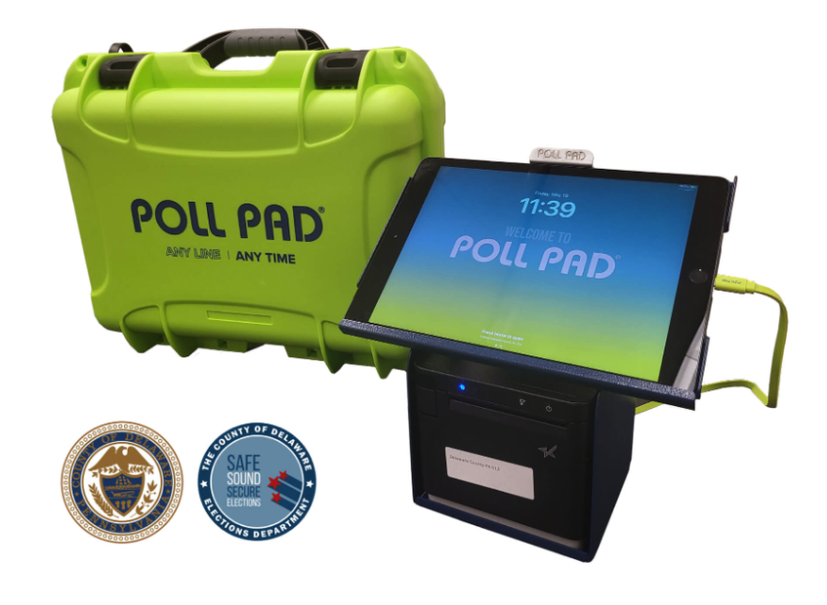 Centre County will implement electronic poll pads at half of its precincts for the primary election.
