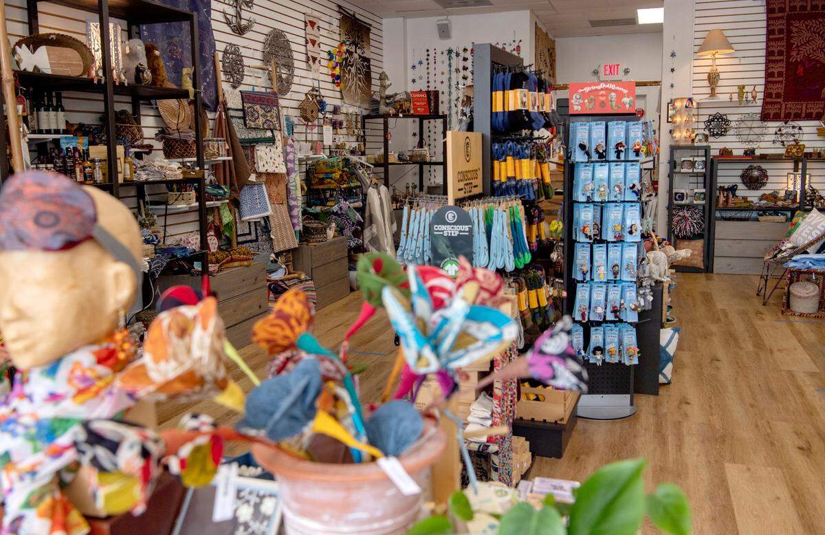 Ten Thousand Villages, located on South Atherton Street, plans to close in mid-July.