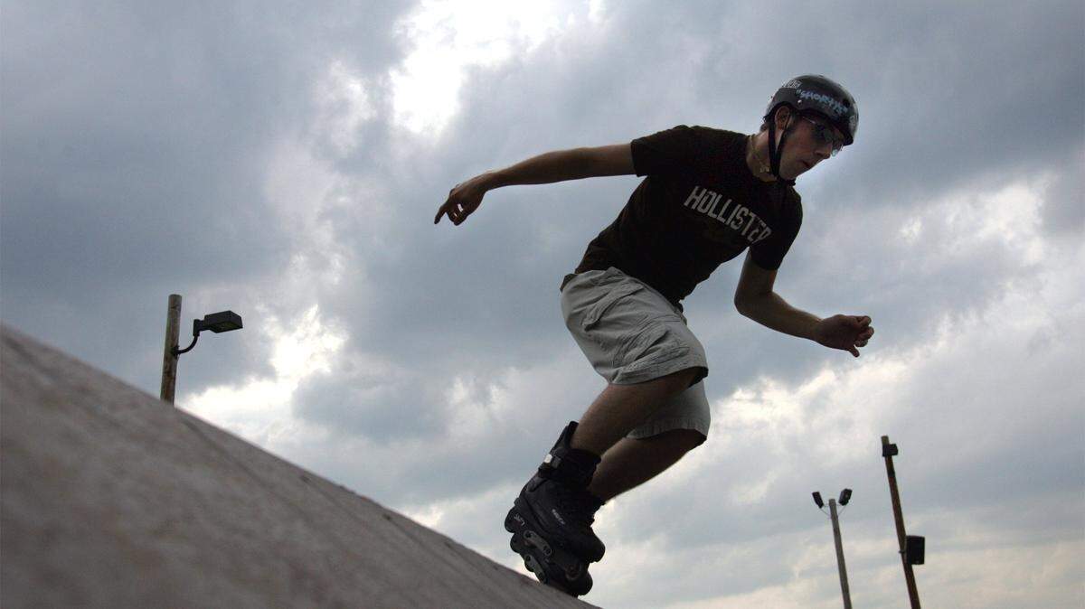 Keenan Hall skates down a ramp at the Centre Community Skate Park at Tussey Mountain in 2006. A new skate park is proposed for the State College borough, though details are limited.