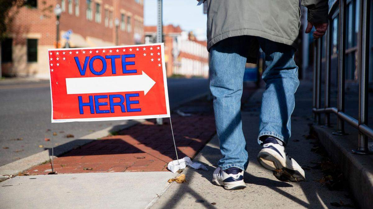 Pennsylvania voters take to the polls in Harrisburg on Election Day, Nov. 8, 2022.