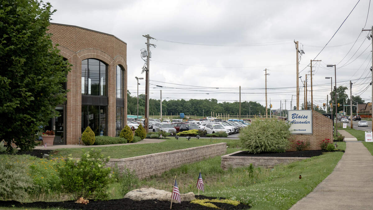 Blaise Alexander Mazda Hyundai on West College Avenue on Wednesday, July 8, 2026.