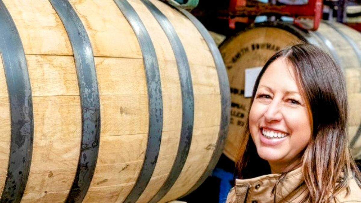 Erica Unruh enjoys the creative control she has as a distiller at Barrel 21.