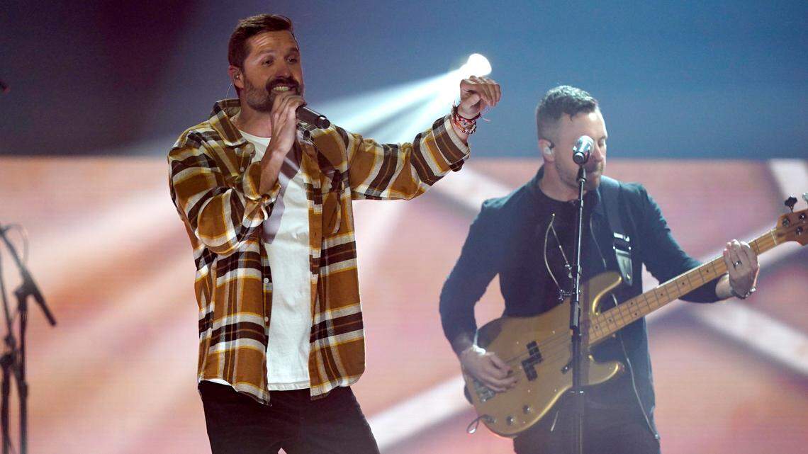 Walker Hayes, pictured at the CMT Music Awards on in April, will perform in April 2023 at the Bryce Jordan Center.