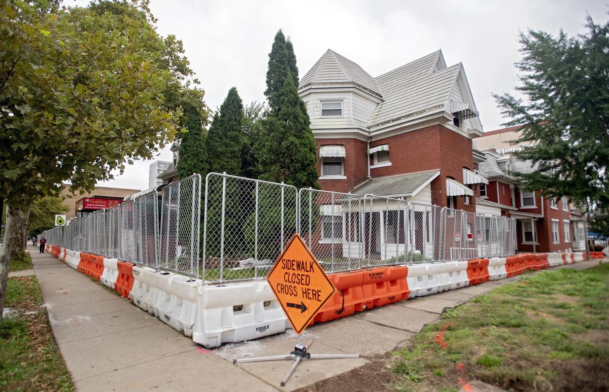 Demolition started this year at the site of a future mixed-use high rise at the corner of West College Avenue and South Atherton Street. The Standard is projected to open in fall 2020.