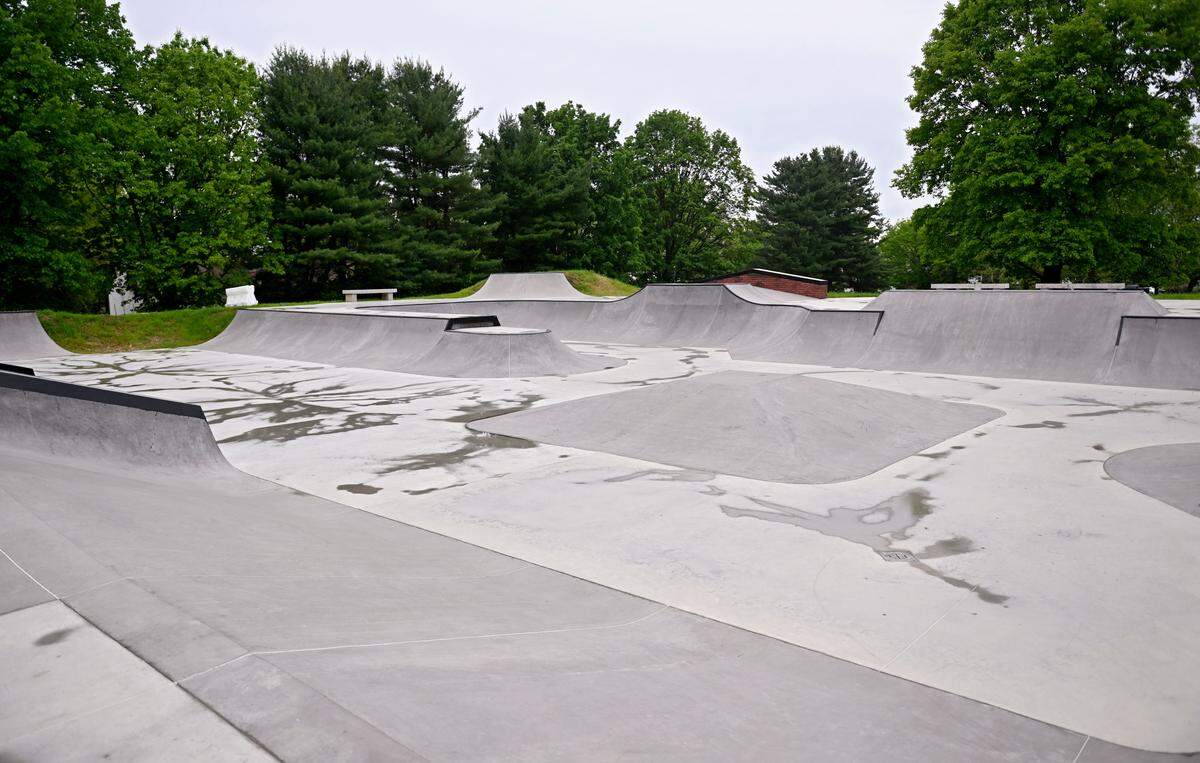 The transition area of High Point Skate Park on Wednesday, May 27, 2026.  
