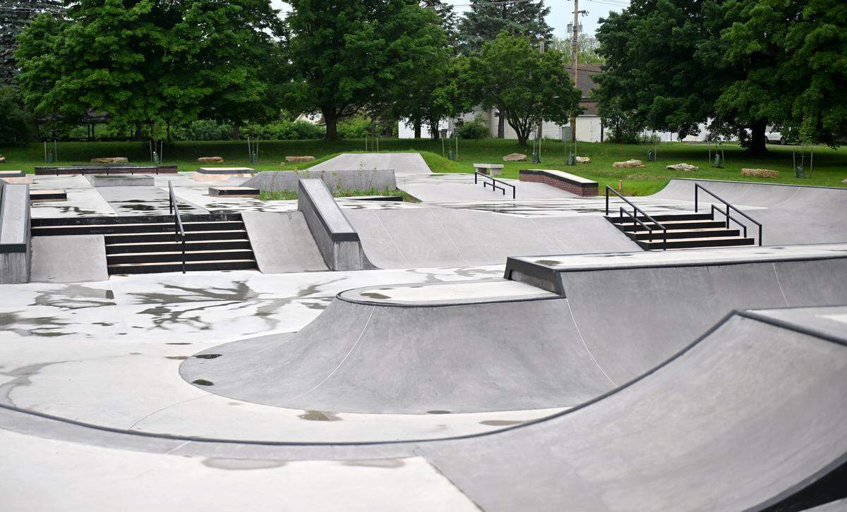 High Point Skate Park features a variety of features for all riding styles and skills.