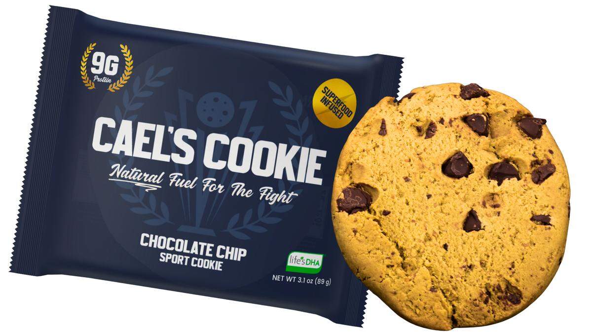 Cael’s Cookie, a product founded by Penn State wrestling coach Cael Sanderson, launched online Tuesday.