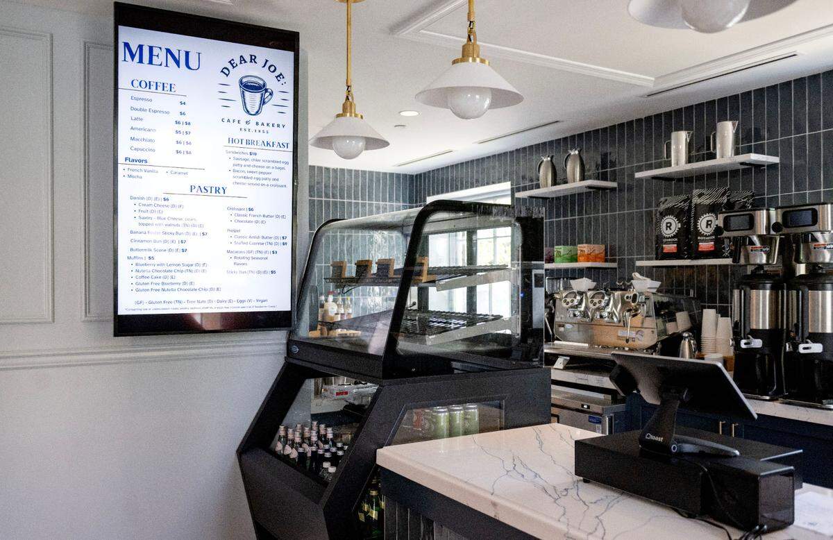 The new coffee shop in the Nittany Lion Inn, Dear Joe Cafe & Bakery on Tuesday, Aug. 27. 2024.