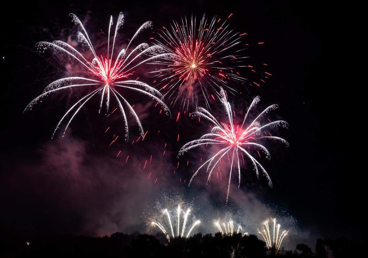 The Central PA 4th Fest fireworks show lights up the sky on Tuesday, July 4, 2023.