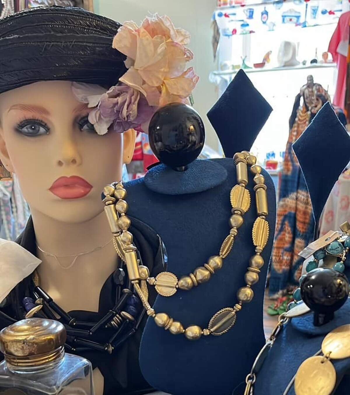 A look at one of the displays inside the three-floor antique shop Millheim Portal, which opened on Millheim’s Main Street in June.