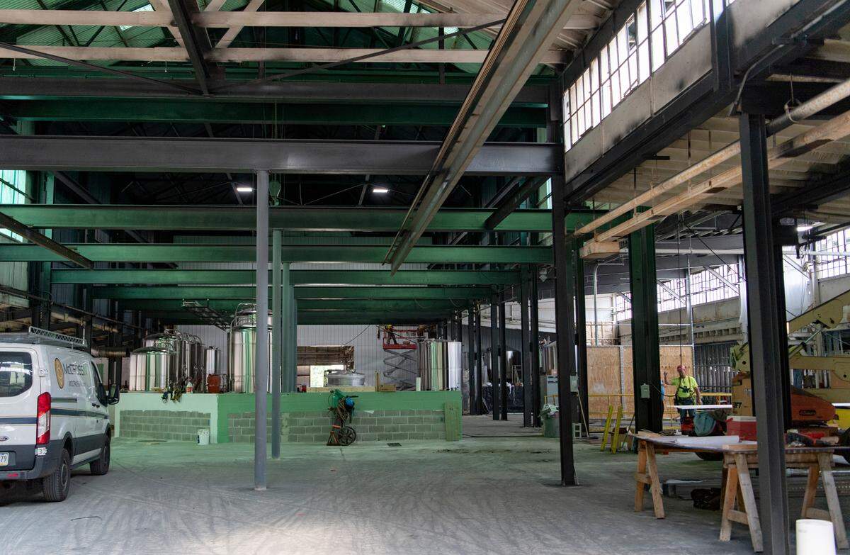 Axemann Brewery is renovating a space in Titan Park off of Axemann Road to become the brewery and tasting room.