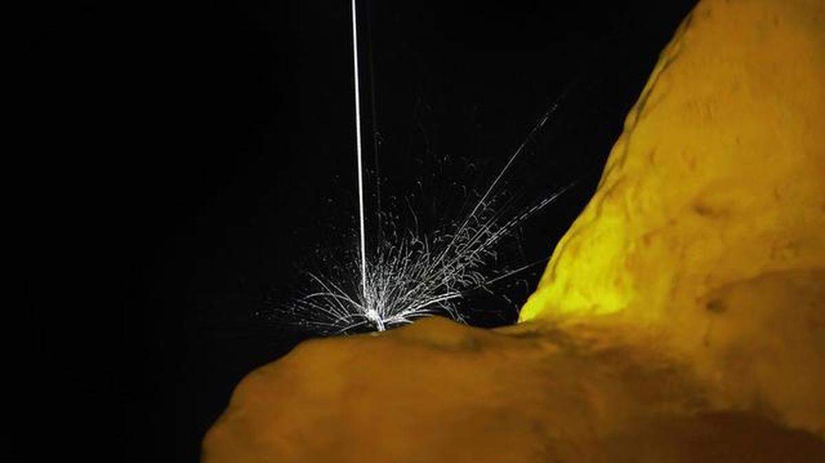 “ ... The idea of going into an area of total darkness to take part in an art that is dependent on light was very intriguing,” said cave photographer Melissa Horn.
