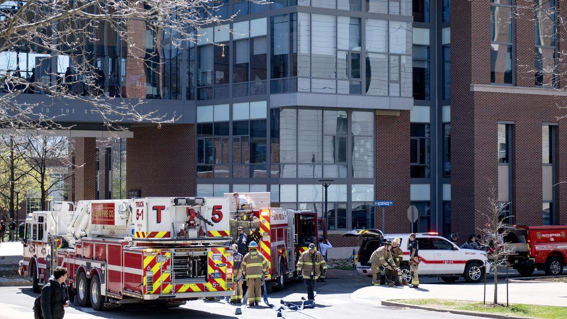 Emergency crews respond to fire at Penn State’s Chemistry Building. What we know