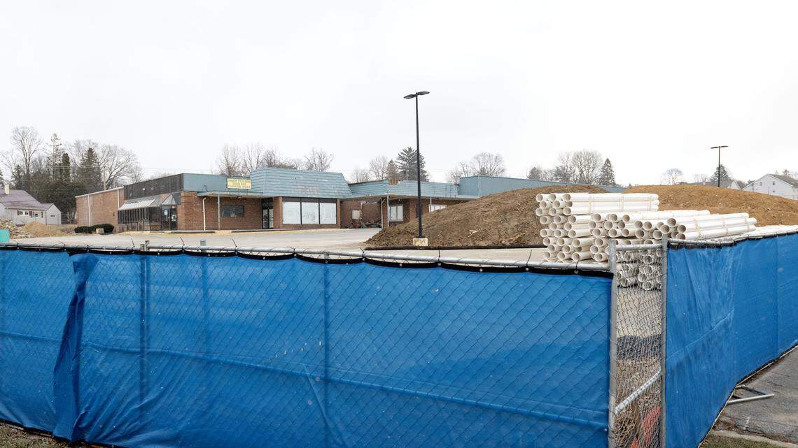 Demolition has begun for new State College student housing complex. Take a look