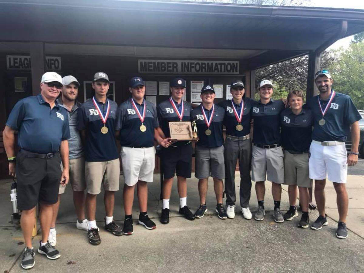 Philipsburg-Osceola boys’ golf team was crowned District 62A champions on Tuesday, and will advance to the sub-regional tournament on Oct. 15. Ky Bender, Chad Frank, Keegan Soltis and Brandon Singer each placed in the top eight to advance individually.