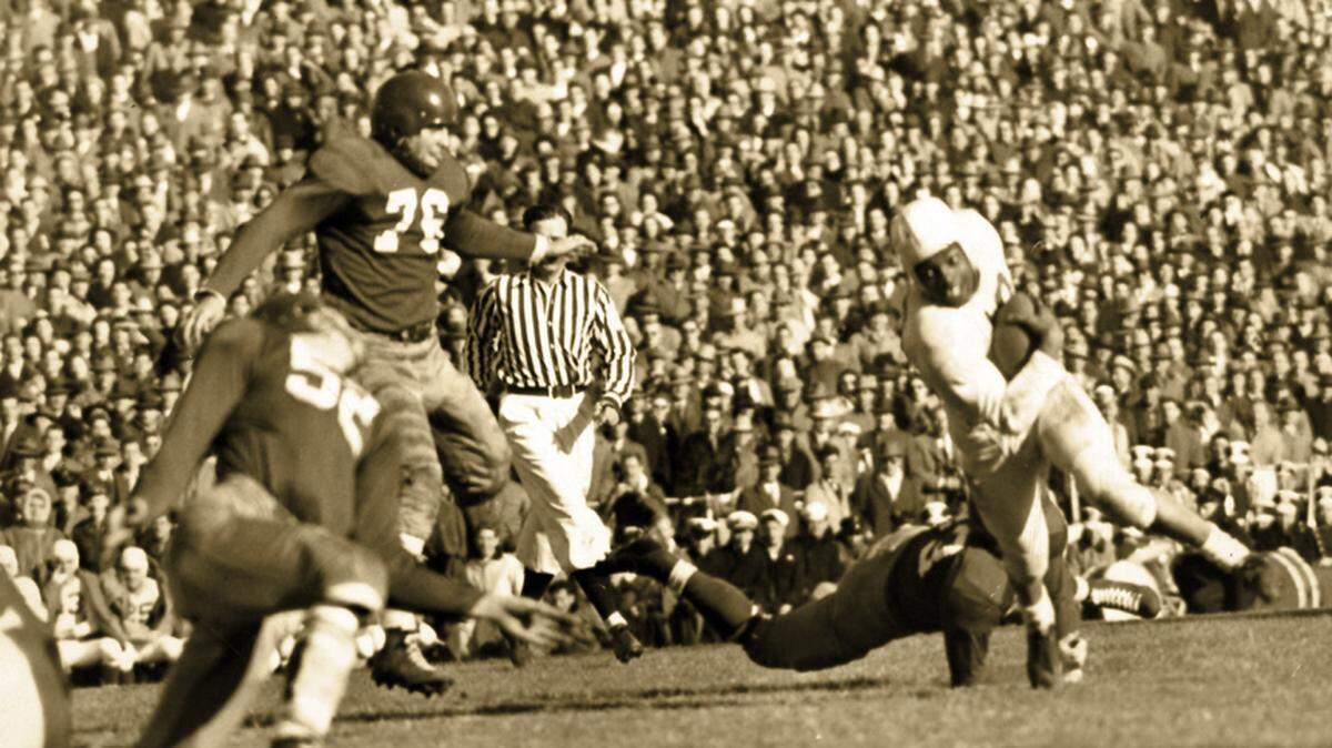 Wally Triplett — the first black person drafted in the NFL — also made history with the Nittany Lions He was one of two black players in the 1948 Cotton Bowl against Southern Methodist University.