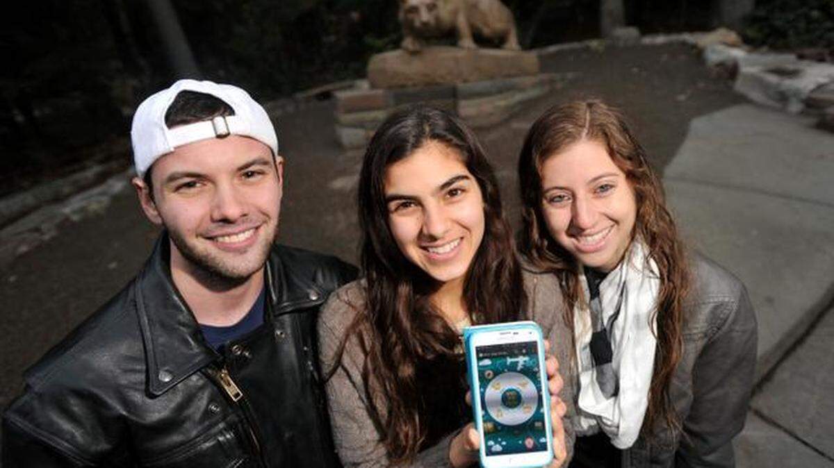 Penn State seniors Hunter Most, Hannah Goldberg and Allison Konners hope to develop WhoJewKnow, a social media app that would connect Jewish college students.
