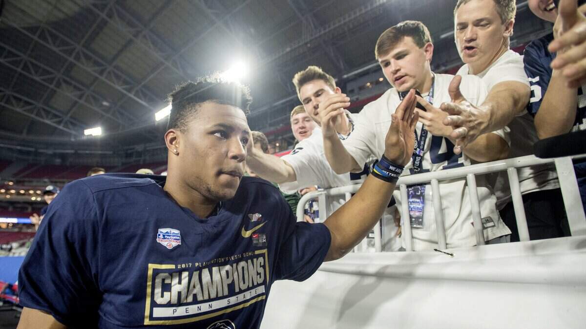 Saquon Barkley figures to be a popular choice for fans when fantasy football drafts roll around.