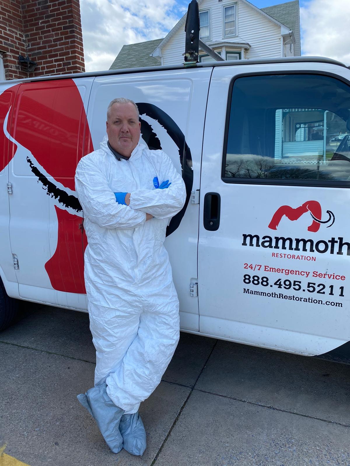 Rich Olsen, longtime Mammoth Restoration employee, came up with the idea to clean and sanitize local fire departments for free during the coronavirus pandemic.