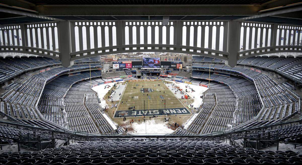 Penn State and Clemson played in the Pinstripe Bowl at Yankee Stadium on Saturday, Dec. 27, 2025.  