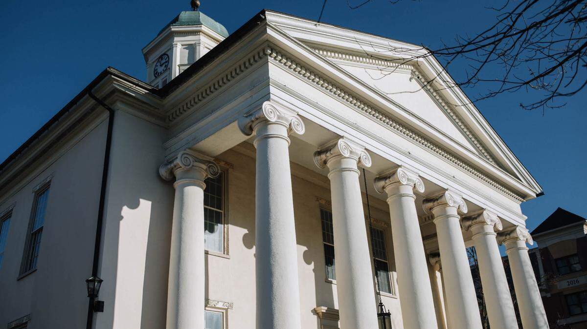 Centre County Courthouse in Bellefonte, PA.