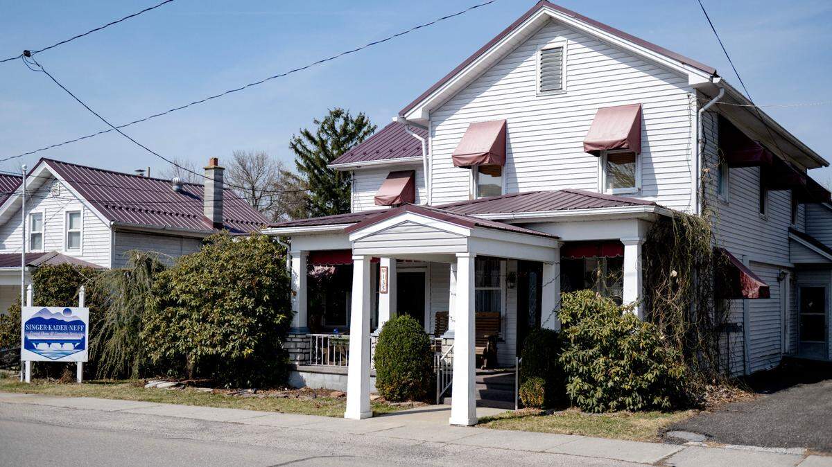 Singer-Kader-Neff Funeral Home & Cremation Services Inc. at 135 W Main St. in Howard.