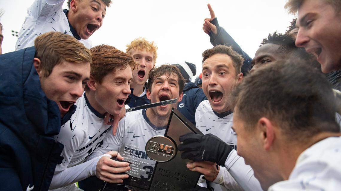 See scenes from Penn State men’s soccer’s 2021 Big Ten tournament championship win