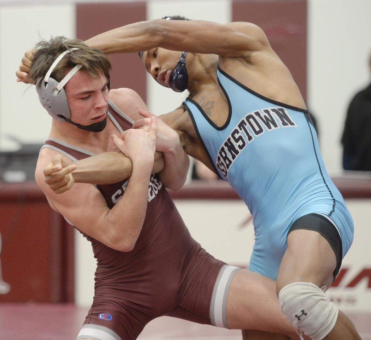 State College’s Clayton Leidy (left) was able to make his first PIAA Championships as a senior. He is one of four Little Lions heading to Hershey.