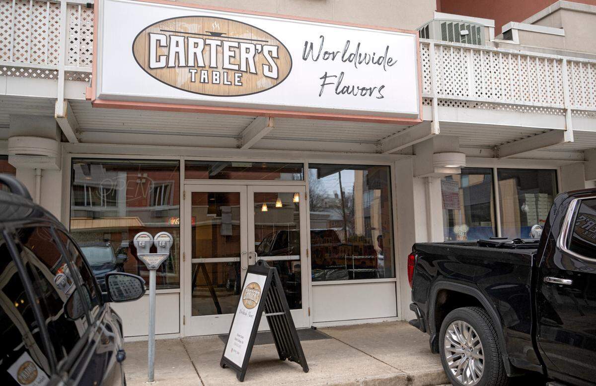 Carter’s Table Worldwide Flavors is set to open Saturday at 407 E. Beaver Ave. in State College.