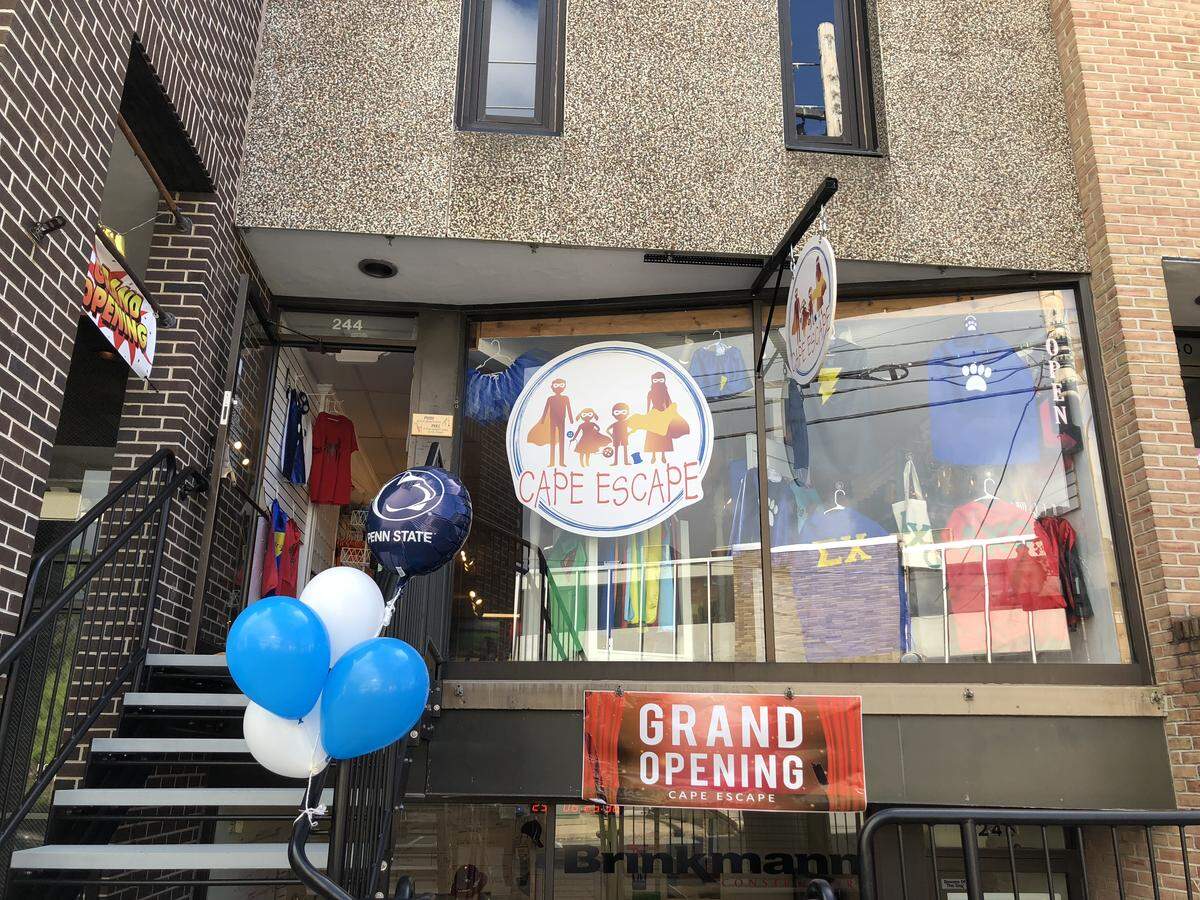 Cape Escape recently opened on East Calder Way in downtown State College.
