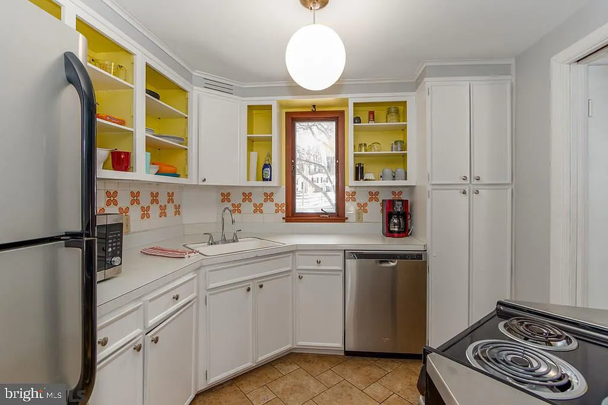 A view of the kitchen at 466 Douglas Drive. Photo shared with permission from home’s listing agent, Tracy Barter of RE/MAX Centre Realty.