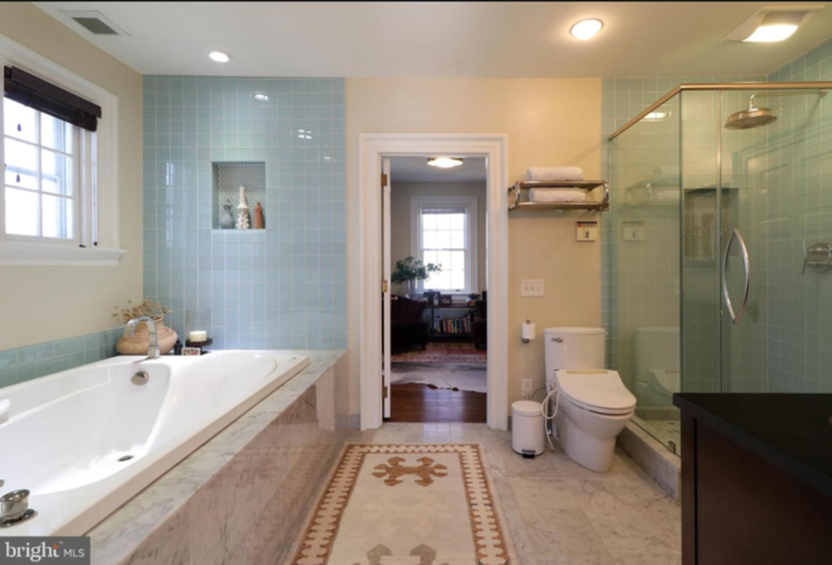 A bathroom of the State College home at 234 W. Fairmount Ave., which recently hit the market for $2.85 million.
