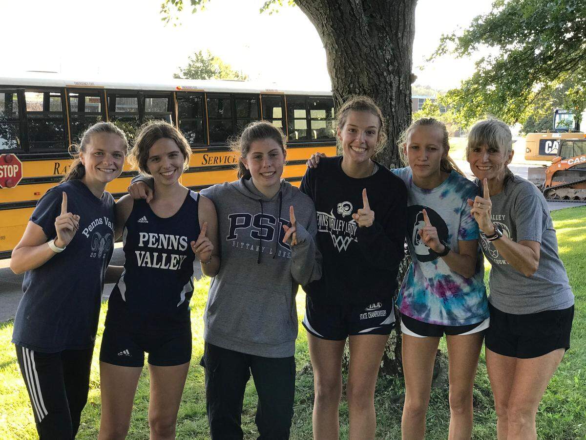 Penns Valley girls cross country secured its fifth consecutive Mountain League title by beating Clearfield and Tyrone on Tuesday to finish up the regular season with a perfect 6-0 league record. 