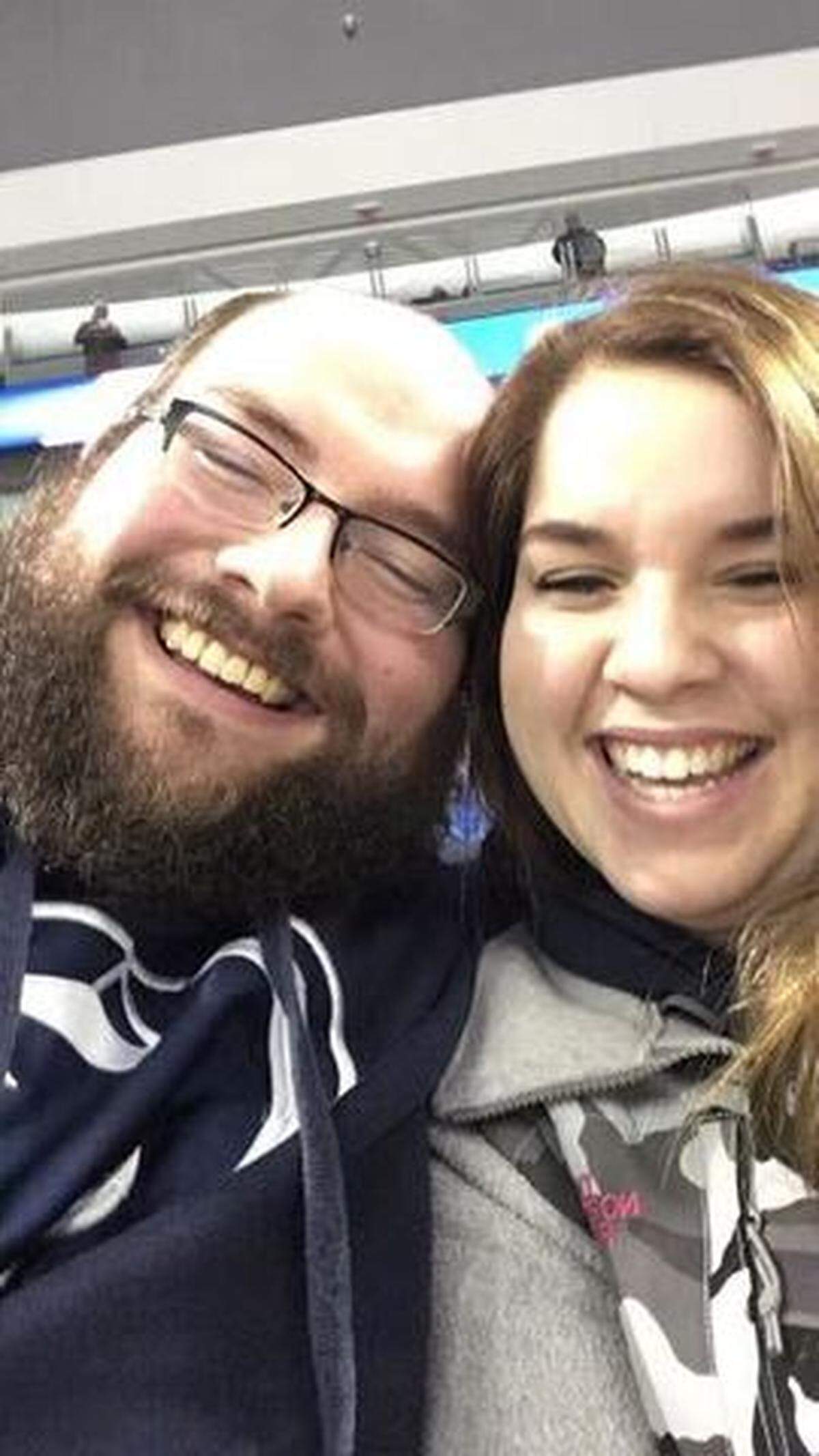 An undated photo of Walt and Kayte Derhammer.
