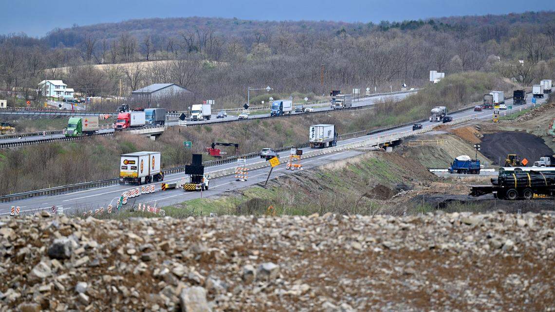 Major highway interchange project in Centre County enters year 2. What to expect