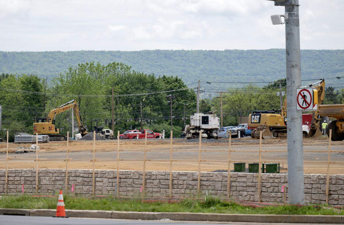 Construction for a Rutter’s on Blue Course Drive on Wednesday, May 27, 2026.  