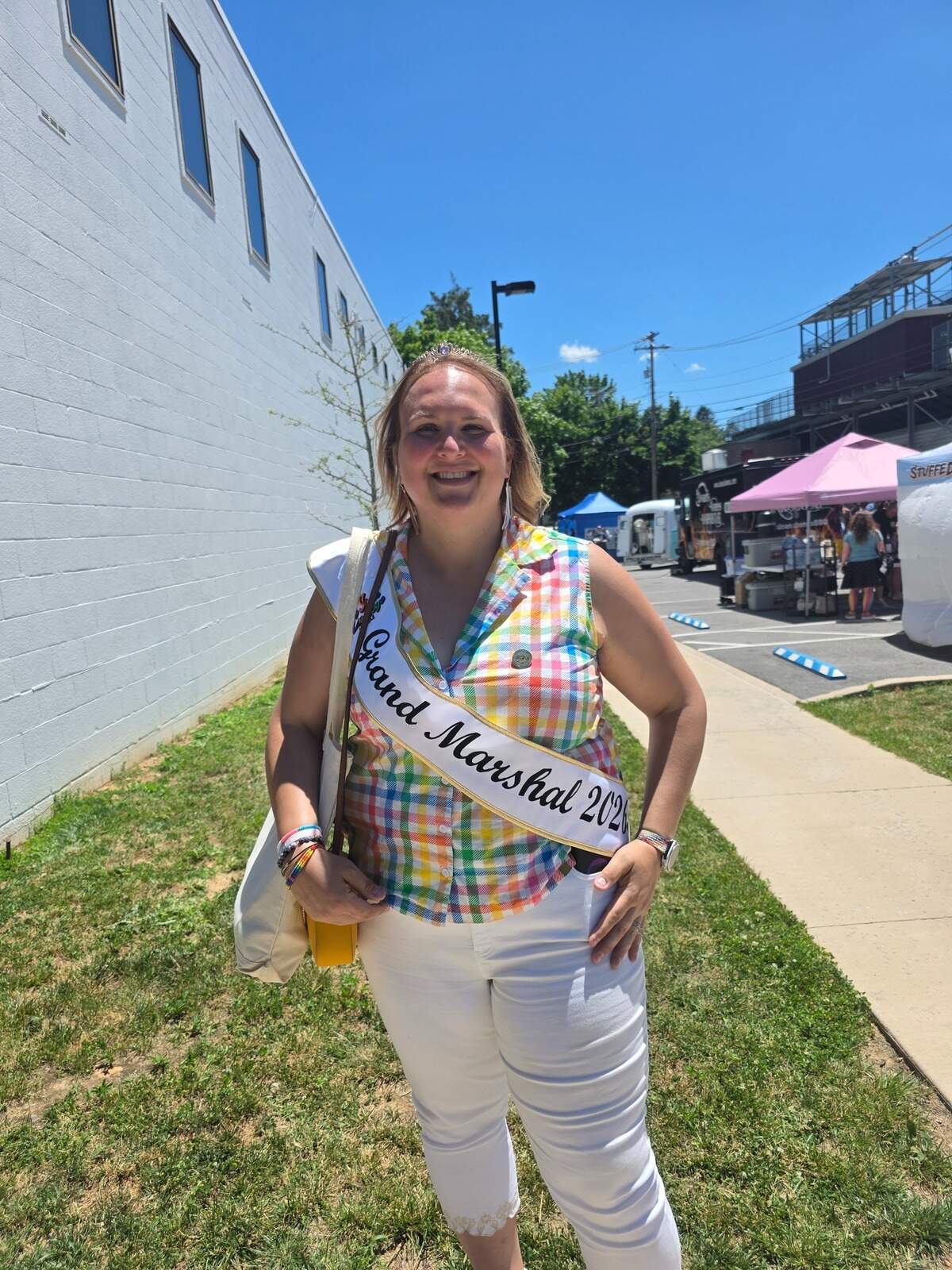 Downingtown Mayor Erica Deuso was the Grand Marshal at State College Pride. Deuso is the first openly transgender mayor in Pennsylvania.