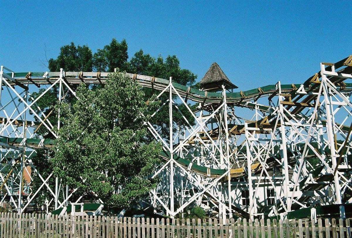 A side view of Leap-the Dips.