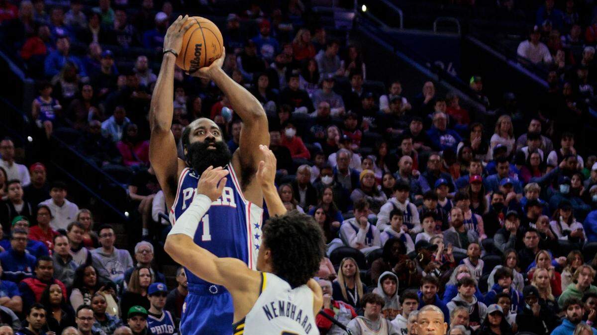 A sellout crowd of 20,033 packed the Wells Fargo Center Jan. 4, 2023, to see the Philadelphia 76ers face the Indiana Pacers.