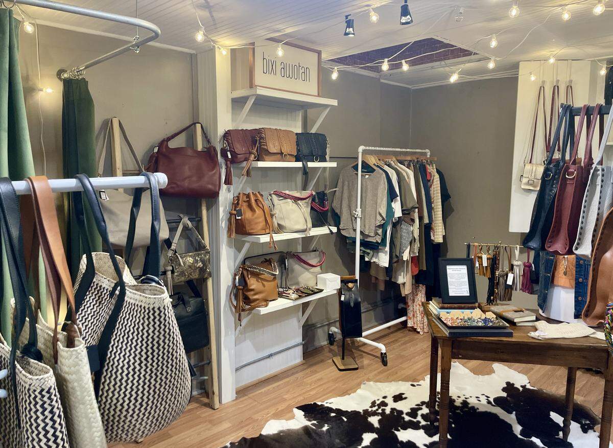 A look inside the shared space of La Vida Local and Bixi Awotan at Belle Mercantile.