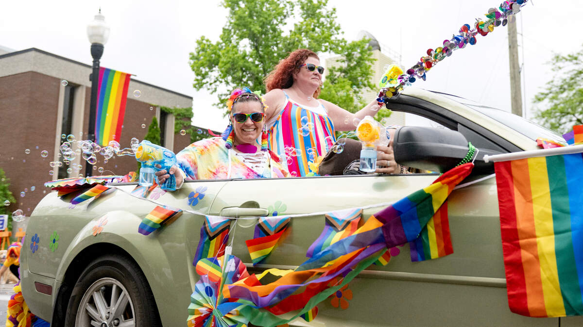 The State College Pride parade on Saturday, June 7, 2025.  