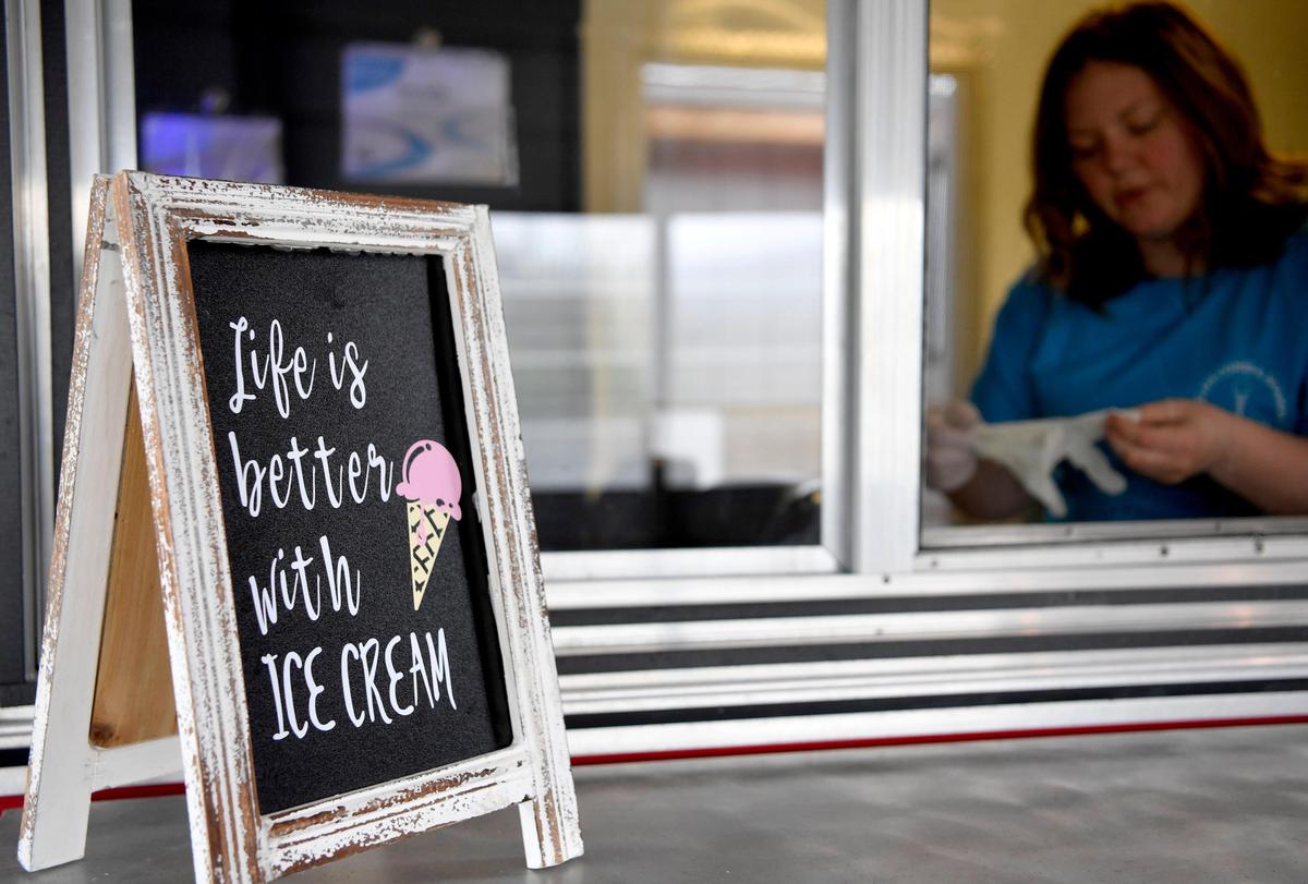 Danielle Snyder is ready to open Big D’s Cones and Shakes in Milesburg.