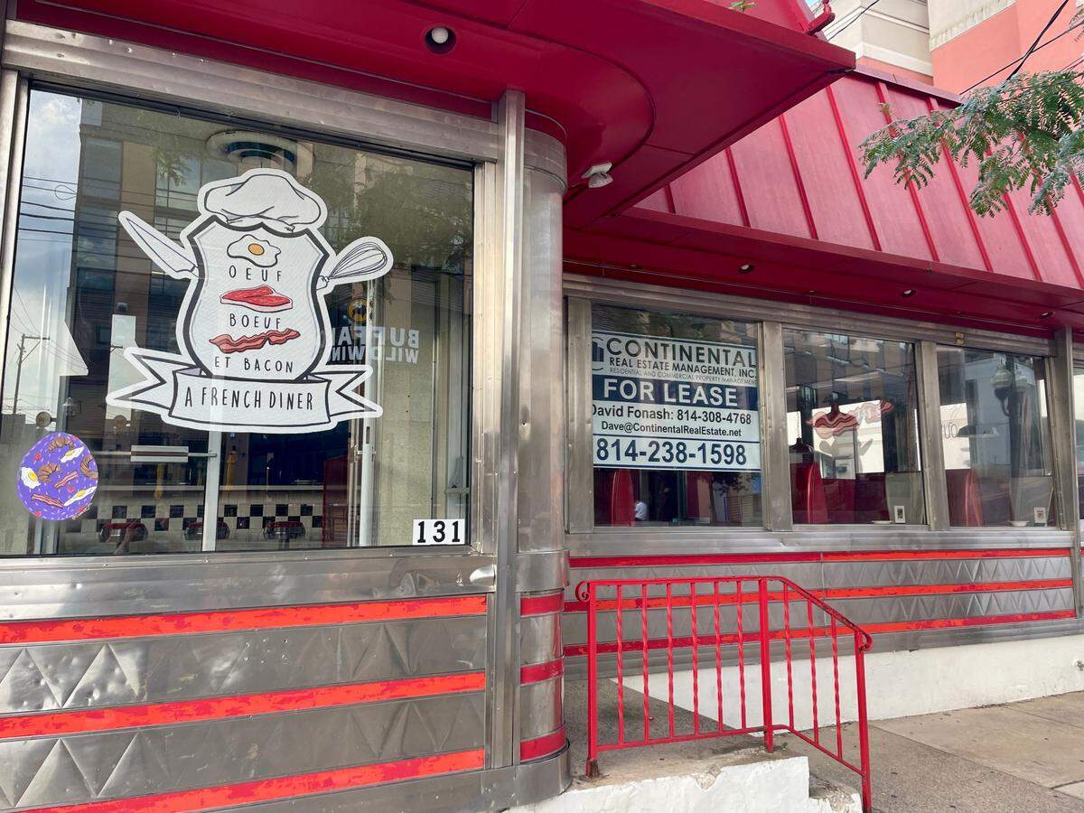 Oeuf Boeuf et Bacon, located at 131 S. Garner St. in State College, has closed its doors.