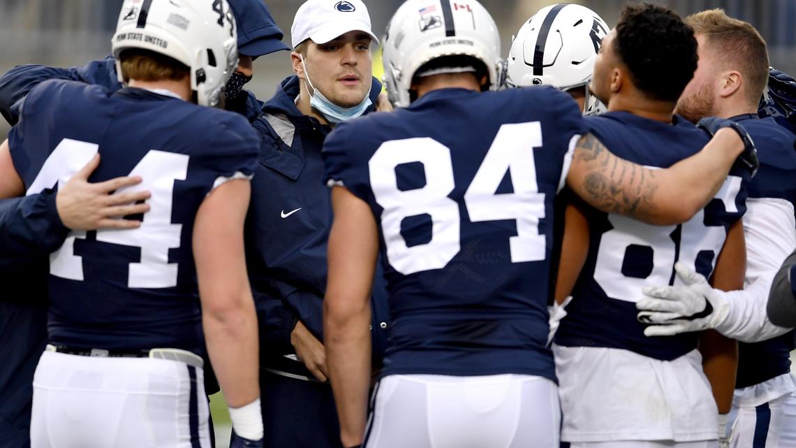 Penn State football’s star TE Pat Freiermuth out for season with injury, James Franklin says