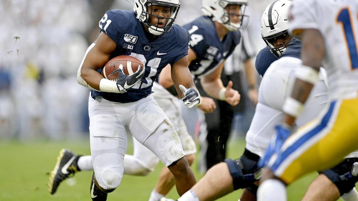 How RB Noah Cain turned the momentum for Penn State in its win over Pitt