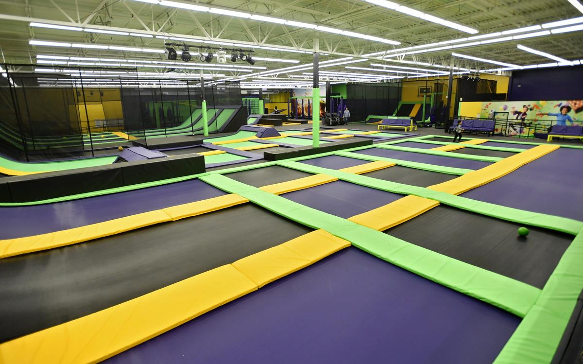 Get Air trampoline park has opened on East College Avenue in State College.